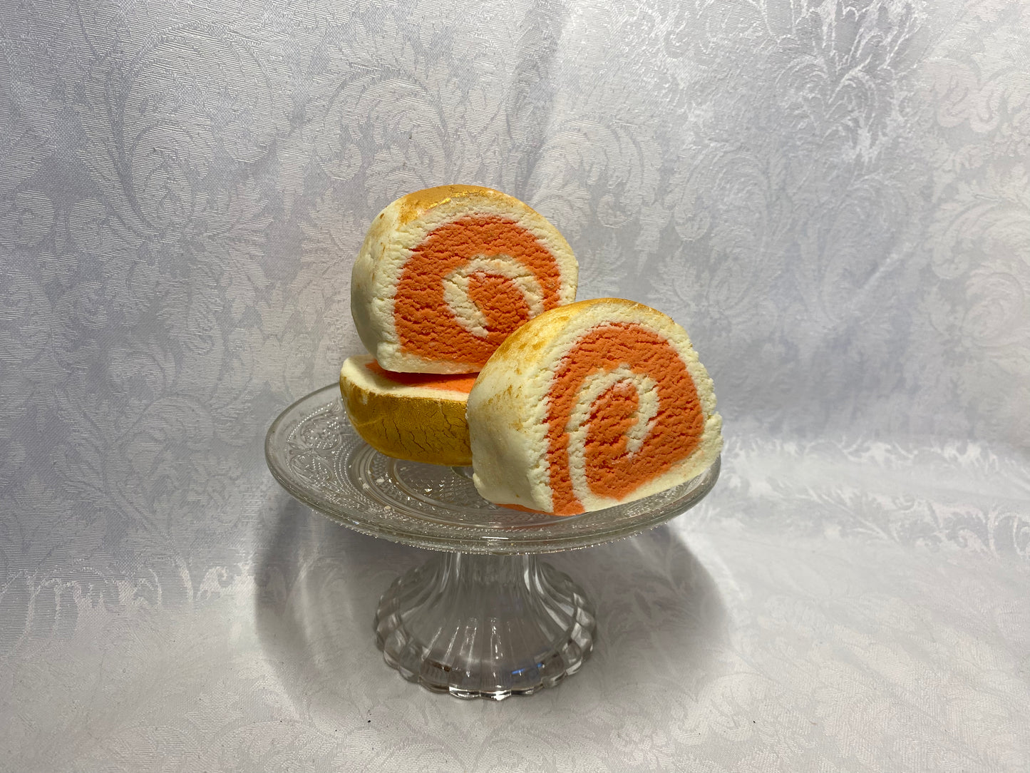 Orange & Cinnamon Bubble Bath Bar - Swirl