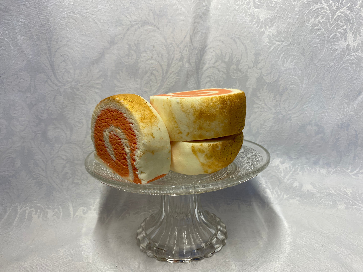 Orange & Cinnamon Bubble Bath Bar - Swirl