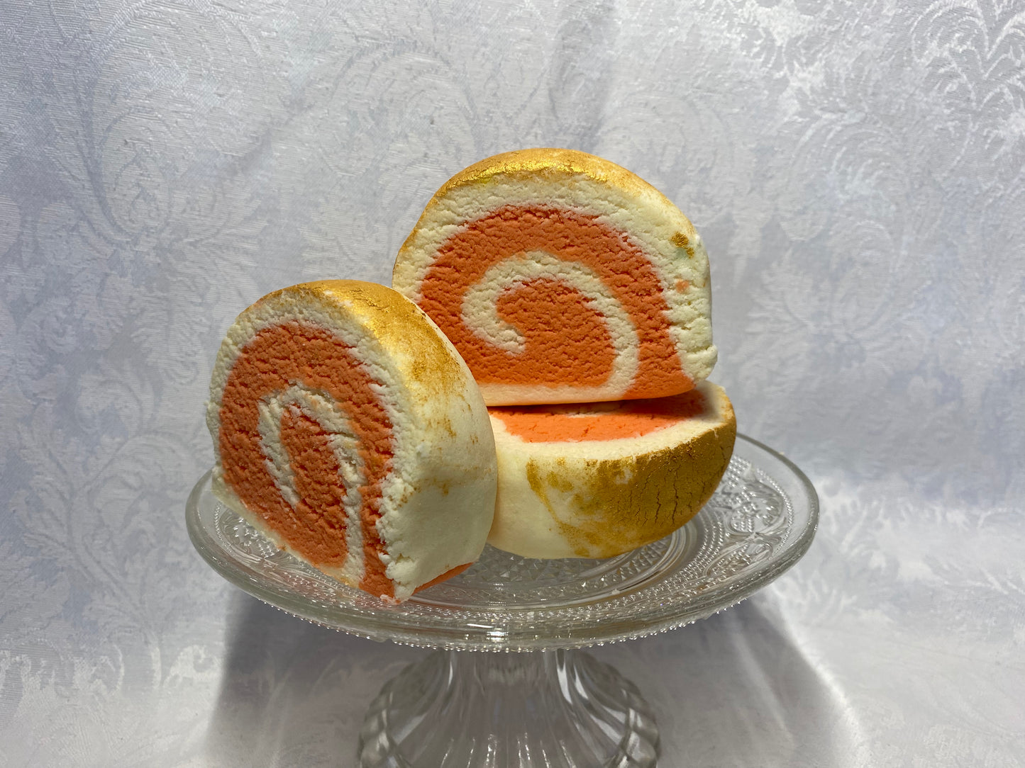 Orange & Cinnamon Bubble Bath Bar - Swirl